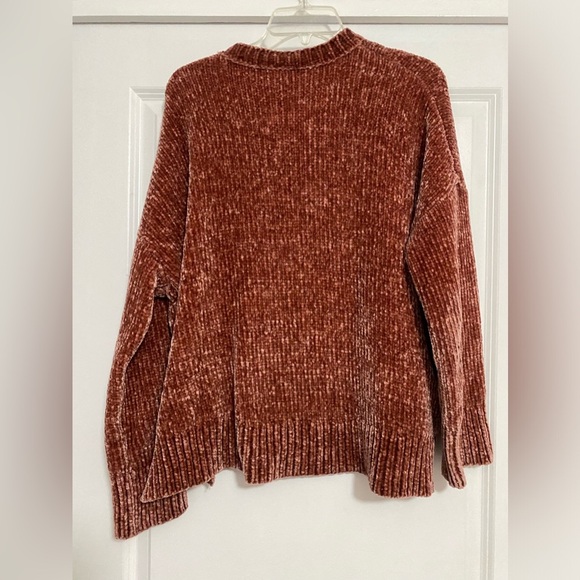 Mumu Jesse Sweater in Mauve Chenille - Picture 6 of 6